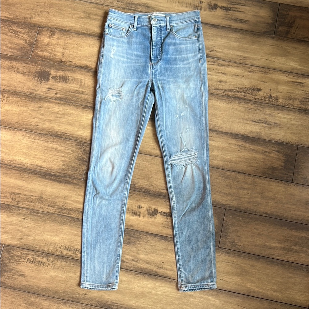 Denim Forum The Lola High Rise Skinny